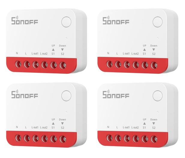 Sonoff Smart przełącznik rolet ZigBee MINI-ZBRBS (4pak) - 1489928 - zdjęcie